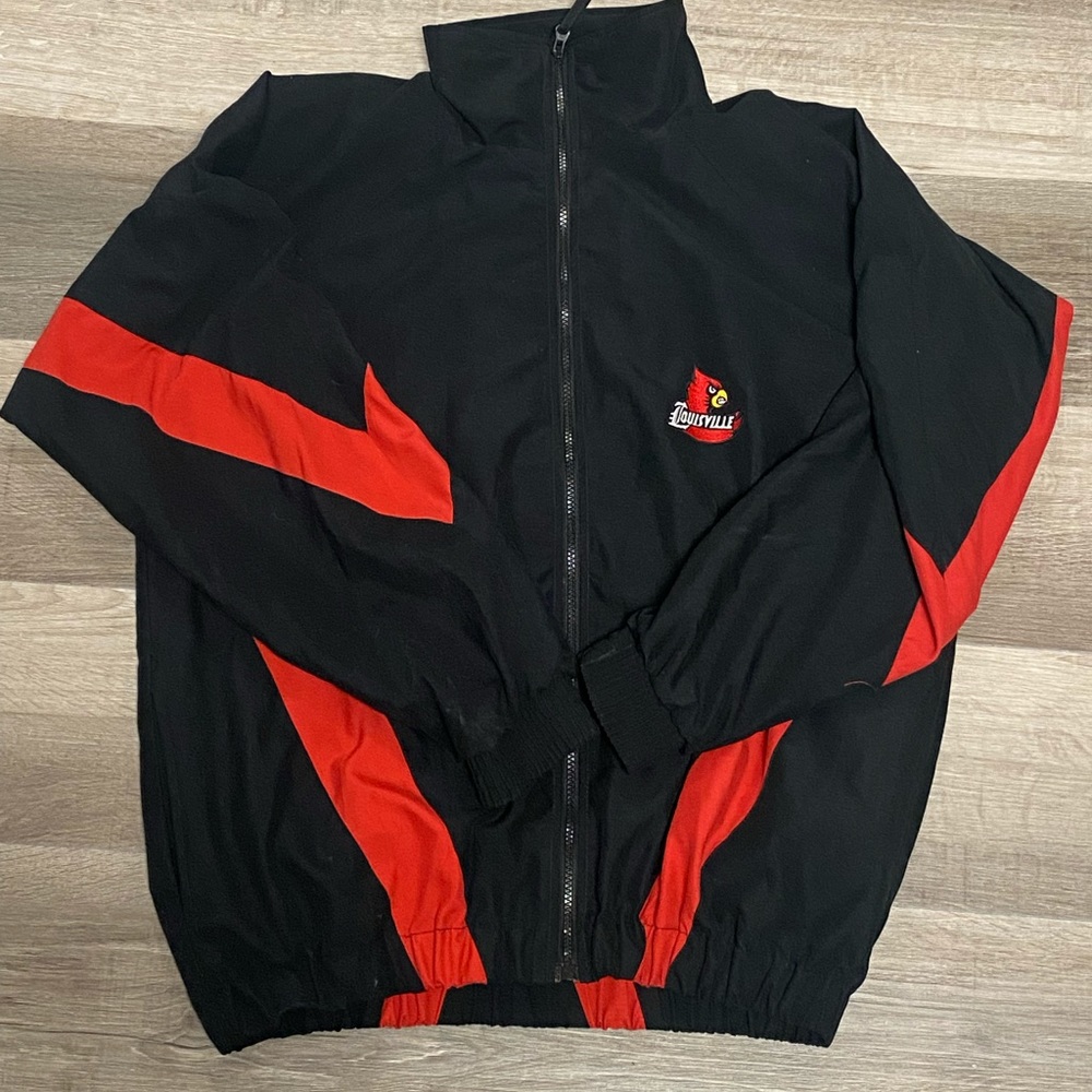 Louisville cardinals vintage BMOC sportswear jacket size L